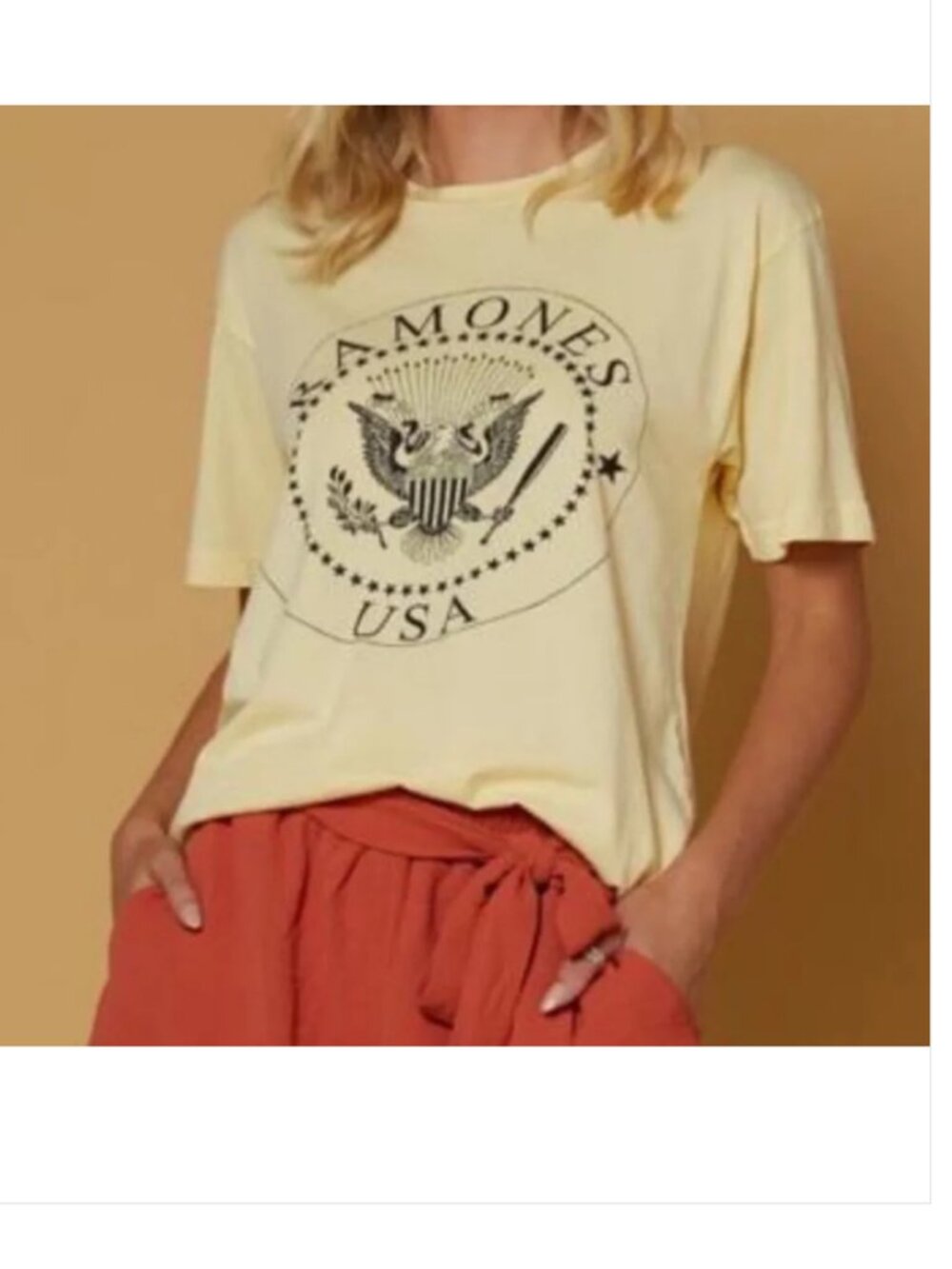 Daydreamer Ramones USA Limited Edition Retro Graphic Band T-Shirt